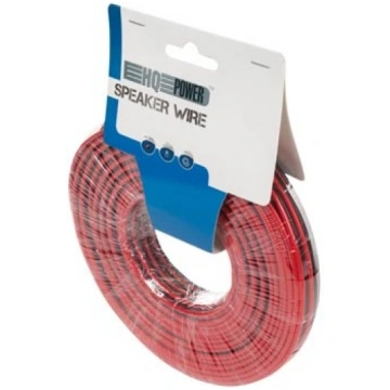 SPEAKER WIRE - RED/BLACK - 2 x 2.50 mm² - 25 m | H