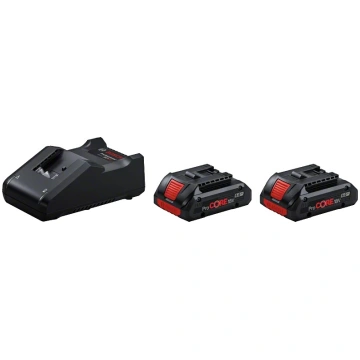 Piederumu komplekts Bosch ProCORE; 18 V; 2x4,0 Ah