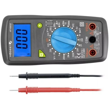 Digitālais multimetrs högert technik HT1E602 0–600