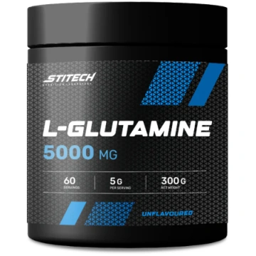 Stitech L-Glutamīns, 5000 mg, nearomatizēts, (300 