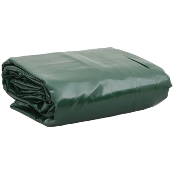 Brezenta pārklājs, zaļš, 5x5 m, 650 g/m²