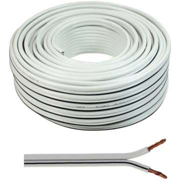 Seki 312003 Skaļruņu kabelis 2x 4,0 mm² 50 m balts