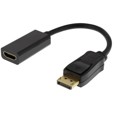 Deltaco DP-HDMI43 video cable adapter 0.2 m Displa
