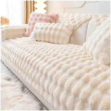 Velvet Sofa Cover 1/2/3/4-Seater Sofa Protector Co