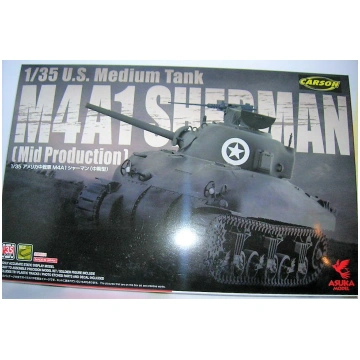 US Medium Tank M4A1 Sherman Mid. Production Asuka 
