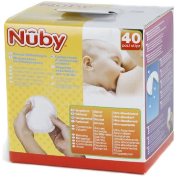 Nuby Art.4791 Vienreizējie krūštura ieliktņi 40 ga