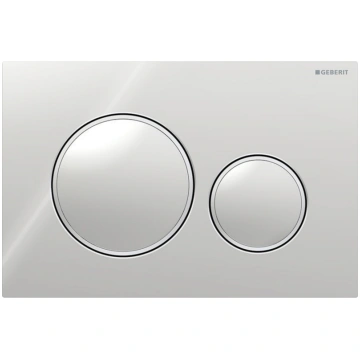 Geberit Placca di comando SIGMA 20 ROUND Cromata/S