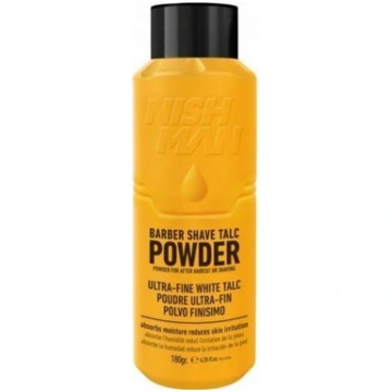 Bārdas pulveris Nishman, Barber Shave Talc, 180 g
