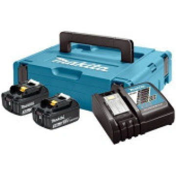 Makita Power Kit MakPack 18V DC18RC lādētājs 2x 3.
