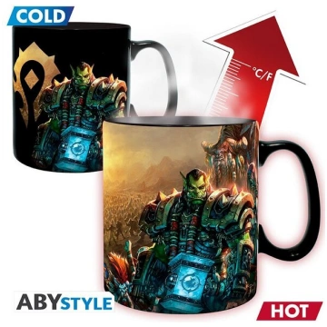 World of Warcraft Mug Heat Change 460 ml Azeroth