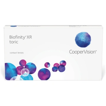 Biofinity® XR Toric mēneša kontaktlēcas (3 lēcas)
