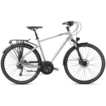 Velosipēds Romet Wagant 9 2024 28", pelēks/zeltain