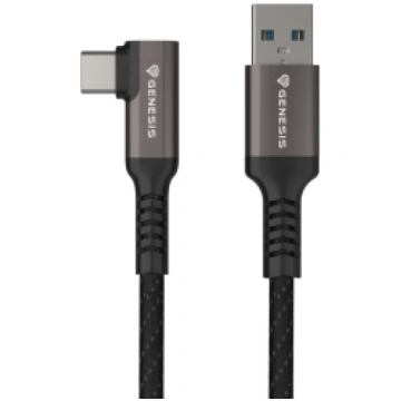 VR Kabelis Genesis USB Male - Type C Male 3m Black
