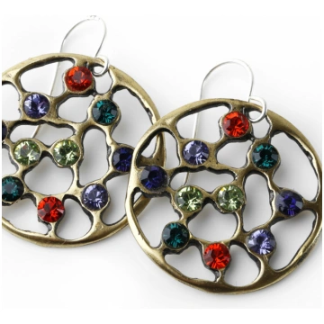 Bronze earrings