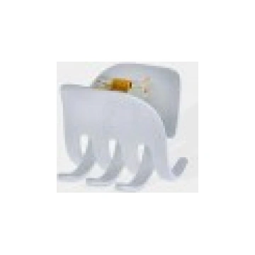 Glitter hair gripper Cm 4 rhodoid hand ConteVenezi