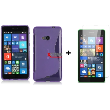 X-Line Microsoft Lumia 535 Silikona Apvalks Vāciņš