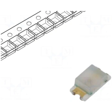 LED | red | SMD | 0603 | 25÷40mcd | 2.2VDC | 1.6x0