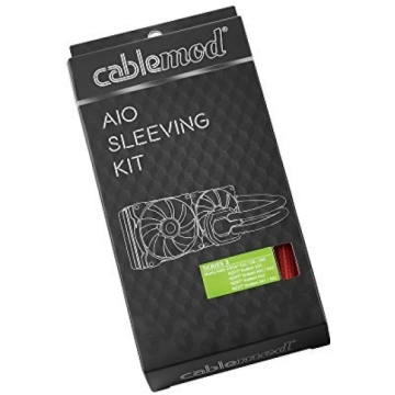 CableMod AIO Sleeving Kit EVGA NZXT red - CLC / NZ