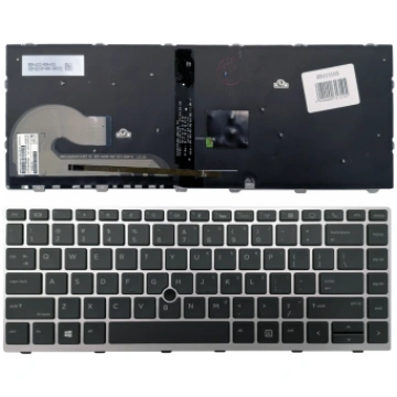 Keyboard HP: EliteBook 840 G5 846 G5 745 G5 (silve