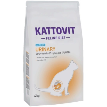 KATTOVIT Urinary Tunzivs - sausā kaķu barība - 4 k