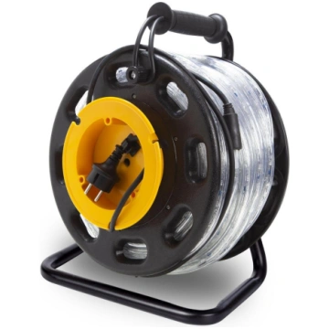 LED ROPE LIGHT DRUM - 30 m - COLD WHITE - SECURITY