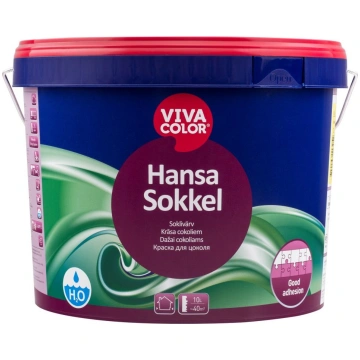 VIVACOLOR Hansa Sokkel Krāsa Ārdarbiem, A bāze (0,