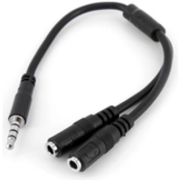 StarTech.com 3 5mm Klinke Audio Y-Kabel - 4 pol. a