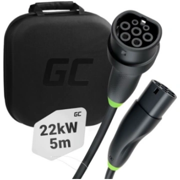 Kabel EV GC Snap 22kW, 5m, Typ 2 EVKABGC01 GREEN C