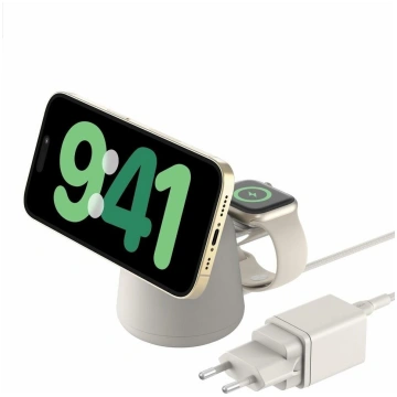 Belkin BOOST Charge PRO 15W mag. Charg.Qi2 2in1 sa