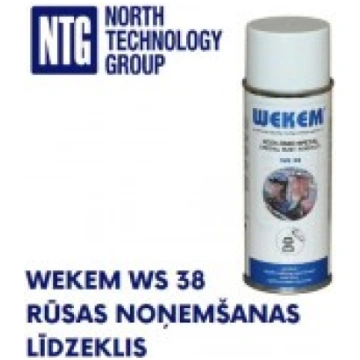 Wekem WS 38 Special Rust Remover, rūsas pārveidotā