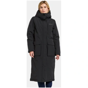 Didriksons sieviešu garā ziemas parka LEYA, melna,