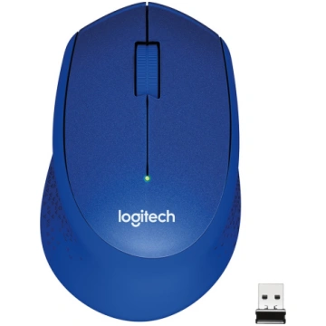 LOGITECH M330 Silent Plus Blue - 2.4GHZ - EMEA
