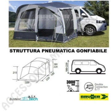 TENDA A.I.R. TECH TRAILS LC BRUNNER PNEUMATICA GON