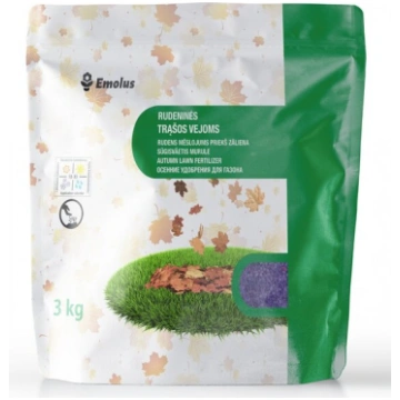 Rudens mēslojums zālājiem 3 kg Emolus
