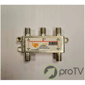 4-WAY Splitter (1/4 S204AP)