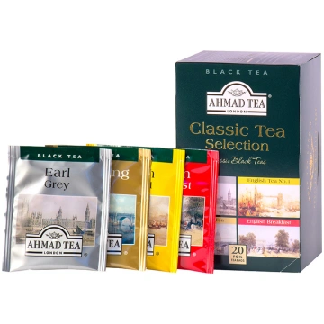 Melnā tēja AHMAD CLASSIC SELECTION 20 maisiņi x 2 