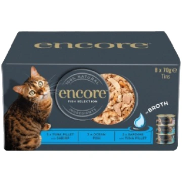 ENCORE CAT TIN FISH SELECTION | 8X70G