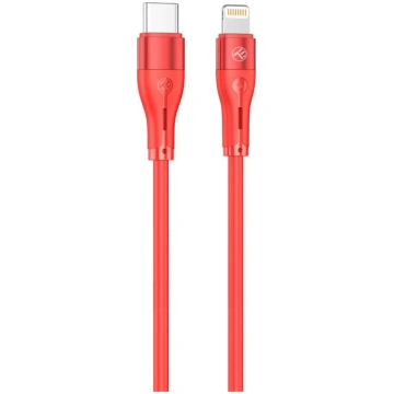 Tellur Silicone Type-C to Lightning Cable PD30W 1m