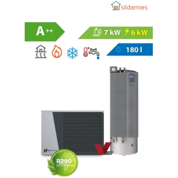 Gaiss- ūdens siltumsūknis Alpha Innotec Alira LWD 