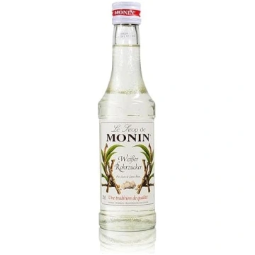 Monin sīrups ar balto cukurniedru cukuru (1 x 0,25