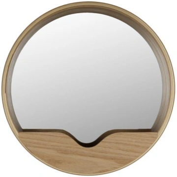 Mirror Round Wall 40 Zuiver, DUTCH BONE, White