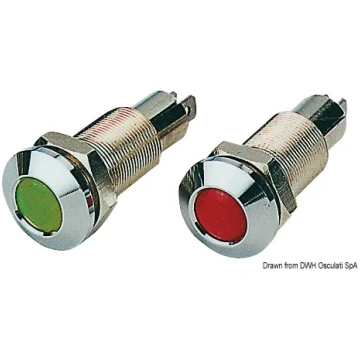 Instrument panel warning light green (14.185.02) O