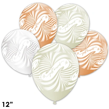 PASTEL BALLOON PRINTED OPTICAL ILLUSION COL."JUST 