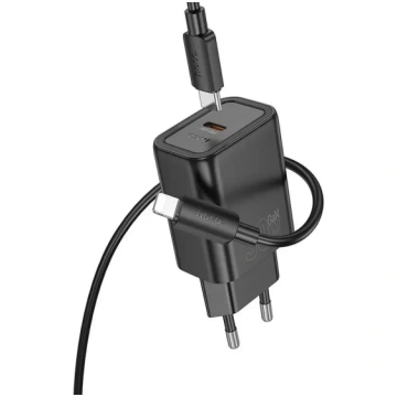 Phone charger Hoco USB C QC PD 30W + cable USB C t