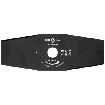 FLO Zāles pļāvēja asmens 2T 250 mm / 25, 4 mm, 795