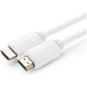 MicroConnect HDMI Cable 4K 2m, White MC-HDM19192V2