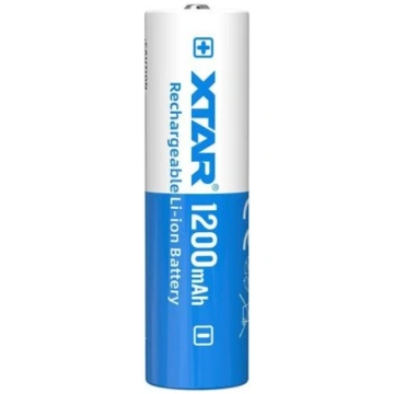 Battery XTAR 16340/R-CR123 3.7V Li-ion 850 mAh wit