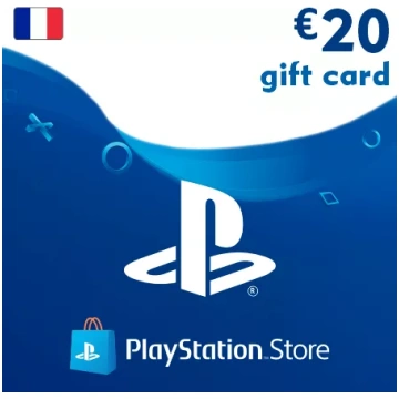 PSN Card 20 EUR (Francija) - PlayStation Dāvanu Ka