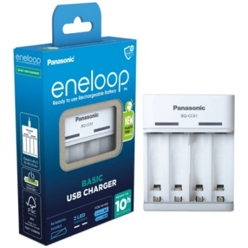 Eneloop BQ-CC61 USB lādētājs PANASONIC 54108530639