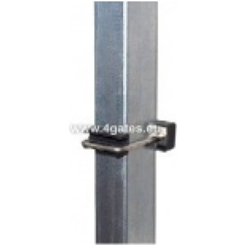 Kvadrātveida stabs 60x40 Cinkots 1.2mm - Garums: 3
